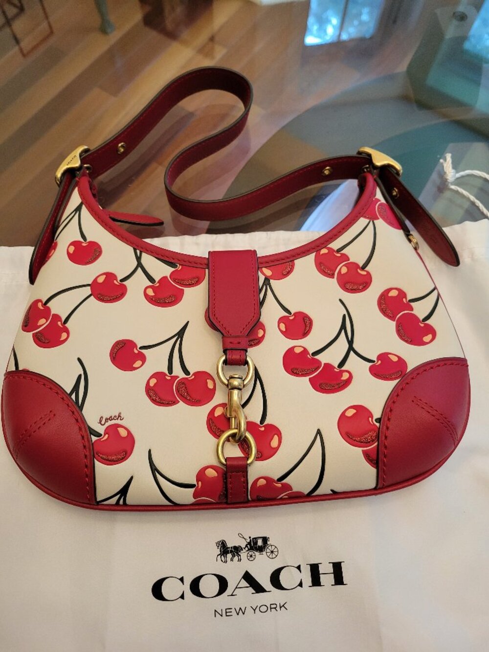 The Coach Originals — Hamptons Cherry Hobo Shoulder Bag